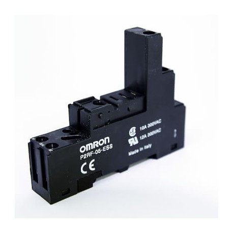 Omron P2RF-05-ESS P2RF05ESS,1 OMRON G2RS socket, 1-pole, DIN-rail/surface-mounting, screw (box type)
